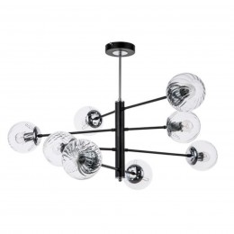 Люстра на штанге ARTE LAMP SEGIN A3566PL-8BK