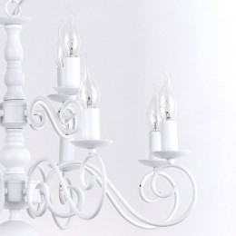 Подвесная люстра ARTE LAMP ISABEL A1129LM-12WH