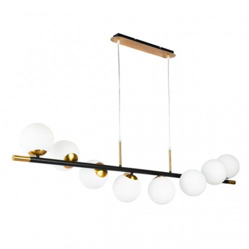 Подвесная люстра ARTE LAMP ALCOR A2224SP-8BK