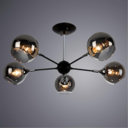 Потолочная люстра ARTE LAMP LAGOS A2708PL-5BK