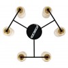 Потолочная люстра ARTE LAMP LEO A7027PL-6BK
