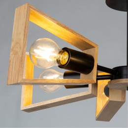 Потолочная люстра ARTE LAMP BRUSSELS A8030PL-6BK