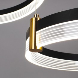 Подвесная люстра ARTE LAMP MERCURY A2185SP-3BK