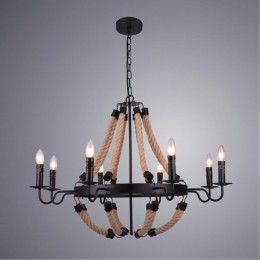 Подвесная люстра ARTE LAMP MARSIGLIA A8956LM-8BK