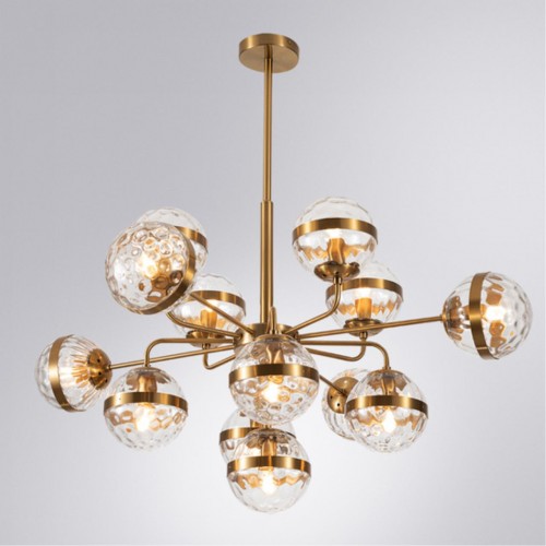 Люстра на штанге ARTE LAMP DELACRUA A7770SP-13PB