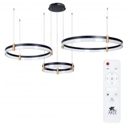 Подвесная люстра ARTE LAMP MERCURY A2185SP-3BK