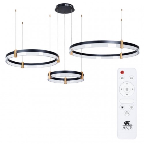 Подвесная люстра ARTE LAMP MERCURY A2185SP-3BK
