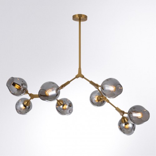 Люстра на штанге ARTE LAMP YUKA A4103SP-8PB