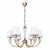 Подвесная люстра ARTE LAMP GRACIE A7301LM-6PB Подвесная люстра ARTE LAMP GRACIE A7301LM-6PB