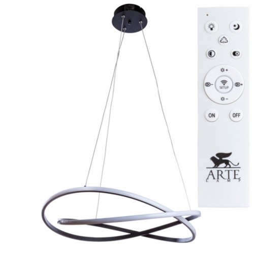 Подвесная люстра ARTE LAMP SWING A2522SP-2BK