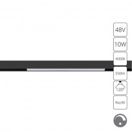 ARTE LAMP LINEA A4682PL-1BK