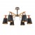 Потолочная люстра ARTE LAMP THOMAS A7032PL-6BK Потолочная люстра ARTE LAMP THOMAS A7032PL-6BK