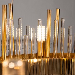 Подвесная люстра ARTE LAMP ACAPULCO A1007SP-10GO