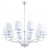 Подвесная люстра ARTE LAMP EDDA A1048LM-10CC Подвесная люстра ARTE LAMP EDDA A1048LM-10CC