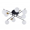 Потолочная люстра ARTE LAMP GEMINI A2243PL-8BK