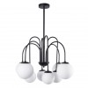 Люстра на штанге ARTE LAMP MEBSUTA A1675LM-8BK