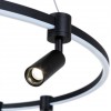 Подвесная люстра ARTE LAMP RING A2186SP-1BK