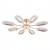Потолочная люстра ARTE LAMP OVALE A2489PL-8GO Потолочная люстра ARTE LAMP OVALE A2489PL-8GO