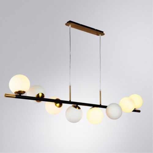 Подвесная люстра ARTE LAMP ALCOR A2224SP-8BK