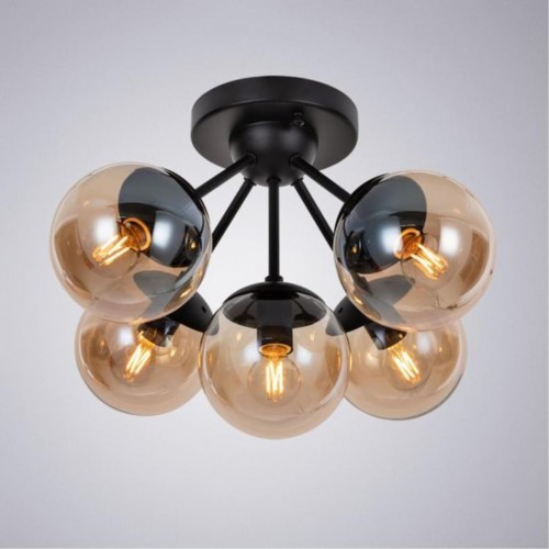 Потолочная люстра ARTE LAMP BOLLA A1664PL-5BK