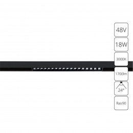 ARTE LAMP LINEA A4675PL-1BK