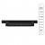 ARTE LAMP FLASH A4575PL-1BK ARTE LAMP FLASH A4575PL-1BK