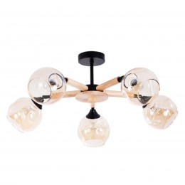 Потолочная люстра ARTE LAMP BRANSON A4370PL-5BR