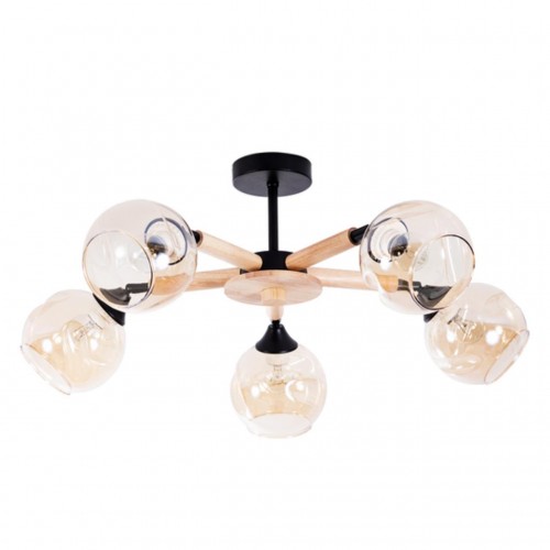 Потолочная люстра ARTE LAMP BRANSON A4370PL-5BR