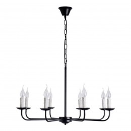 Подвесная люстра ARTE LAMP GRAFF A1857LM-8BK