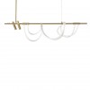 Подвесная люстра ARTE LAMP KLIMT A2850SP-45PB