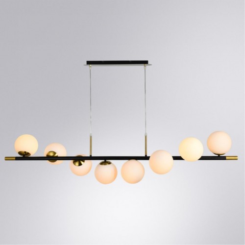 Подвесная люстра ARTE LAMP ALCOR A2224SP-8BK