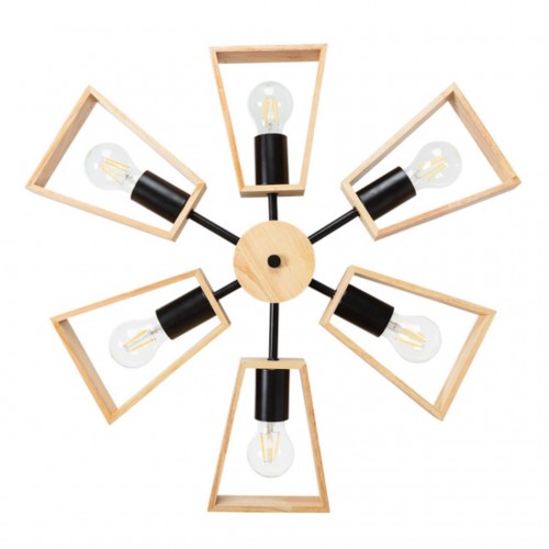 Потолочная люстра ARTE LAMP BRUSSELS A8030PL-6BK