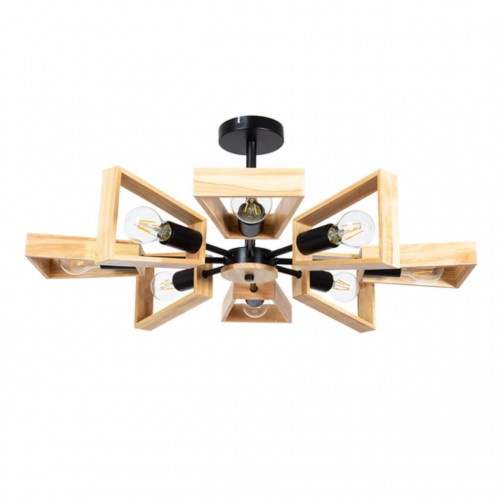 Люстра на штанге ARTE LAMP BRUSSELS A8030PL-8BK