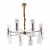Подвесная люстра ARTE LAMP CHARM A1623LM-16GO Подвесная люстра ARTE LAMP CHARM A1623LM-16GO