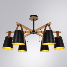 Потолочная люстра ARTE LAMP THOMAS A7032PL-6BK