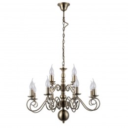 Подвесная люстра ARTE LAMP ISABEL A1129LM-12AB