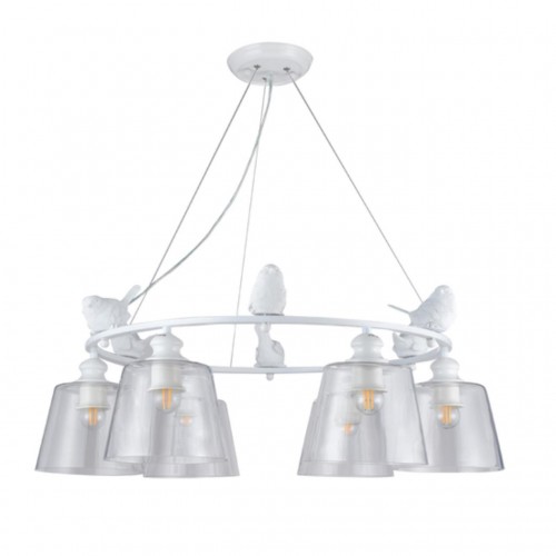 Подвесная люстра ARTE LAMP PASSERO A4289LM-6WH