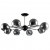 Потолочная люстра ARTE LAMP LAGOS A2708PL-8BK Потолочная люстра ARTE LAMP LAGOS A2708PL-8BK