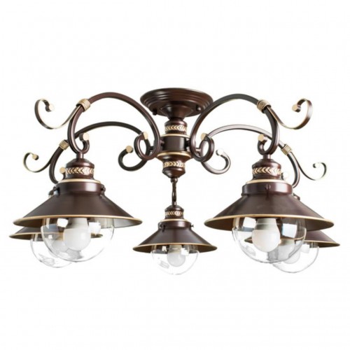 Потолочная люстра ARTE LAMP GRAZIOSO A4577PL-5CK