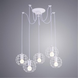Подвесная люстра ARTE LAMP SPIDER A1110SP-5WH