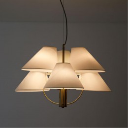 Подвесная люстра ARTE LAMP RONDO A4086LM-6AB