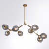 Люстра на штанге ARTE LAMP YUKA A4103SP-8PB