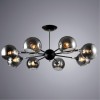 Потолочная люстра ARTE LAMP LAGOS A2708PL-8BK