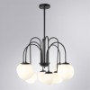 Люстра на штанге ARTE LAMP MEBSUTA A1675LM-8BK