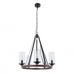 Подвесная люстра ARTE LAMP DALIM A7014SP-5BK
