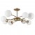 Потолочная люстра ARTE LAMP MARCO A2703PL-8SG Потолочная люстра ARTE LAMP MARCO A2703PL-8SG
