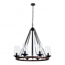 Подвесная люстра ARTE LAMP DALIM A7014SP-8BK