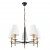 Подвесная люстра ARTE LAMP RICCARDO A4075LM-5BK Подвесная люстра ARTE LAMP RICCARDO A4075LM-5BK