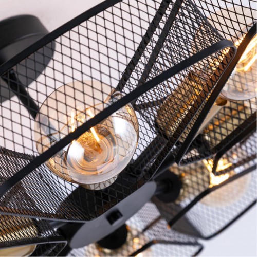 Потолочная люстра ARTE LAMP MAASYM A7044PL-8BK