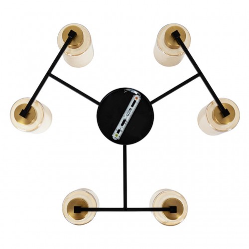 Потолочная люстра ARTE LAMP LEO A7027PL-6BK